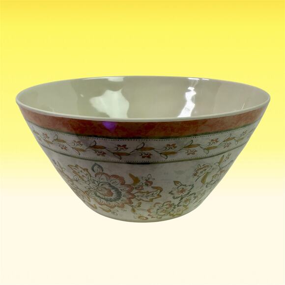 The Farmhouse Rachel Ashwell Set 3 Melamine Cereal Bowls Floral Cottagecore - Picture 3 of 8
